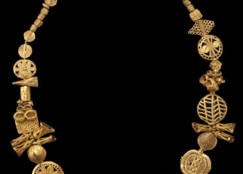 Collier Akan royal- Héritage d’or