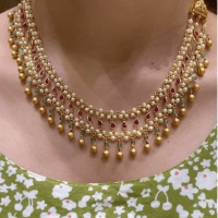 Collier Chaudal – Bijou Traditionnel d'Inde du Sud